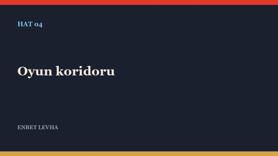 Enbet oyun koridoru
